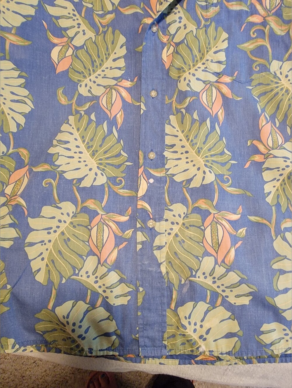Vintage 90's reyn spooner reverse-print "Spooner Kloth" Hawiian Shirt XL - Picture 6 of 7